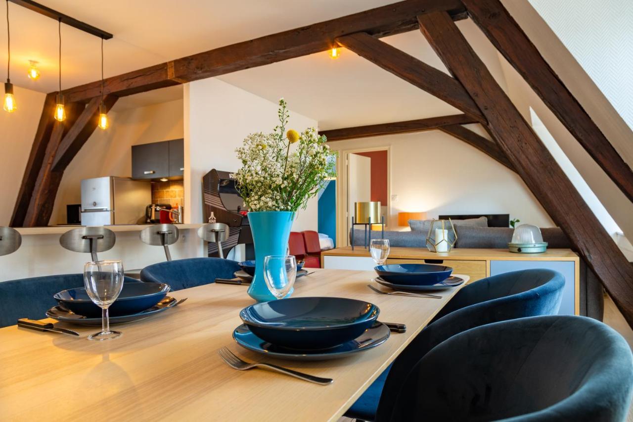 Happy Loft - Centre Historique + Parking Prive Apartment Blois Exterior foto
